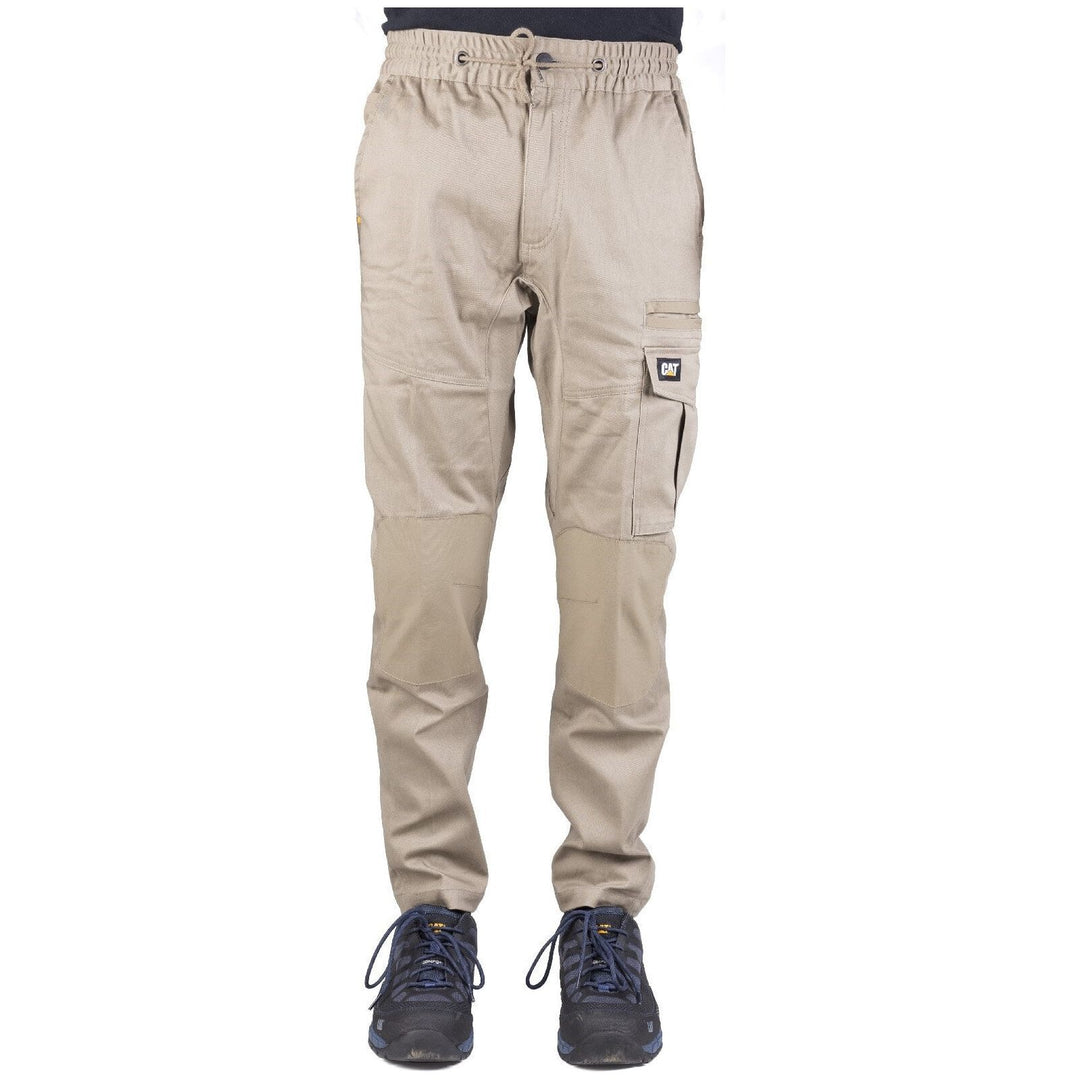 Caterpillar Dynamic Work Trousers-Khaki-Main