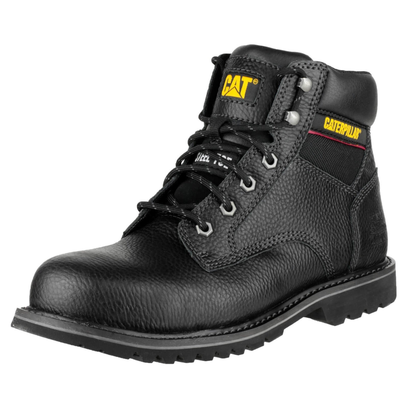 Caterpillar Electric 6 Inch Safety Boots Black 5#colour_black
