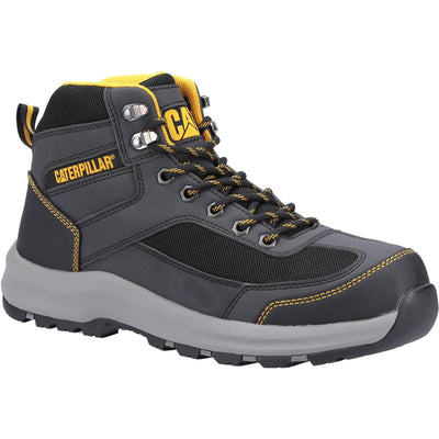 Caterpillar Elmore Mid Safety Hiker Boots Grey 1#colour_grey