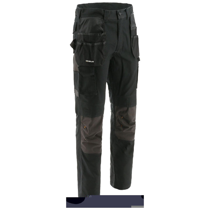 Caterpillar Essentials Knee Pocket Work Trousers-Black-Main