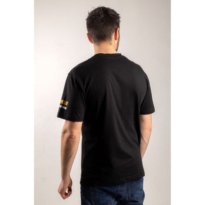 Caterpillar Essentials Short Sleeve T-Shirt-Black-4
