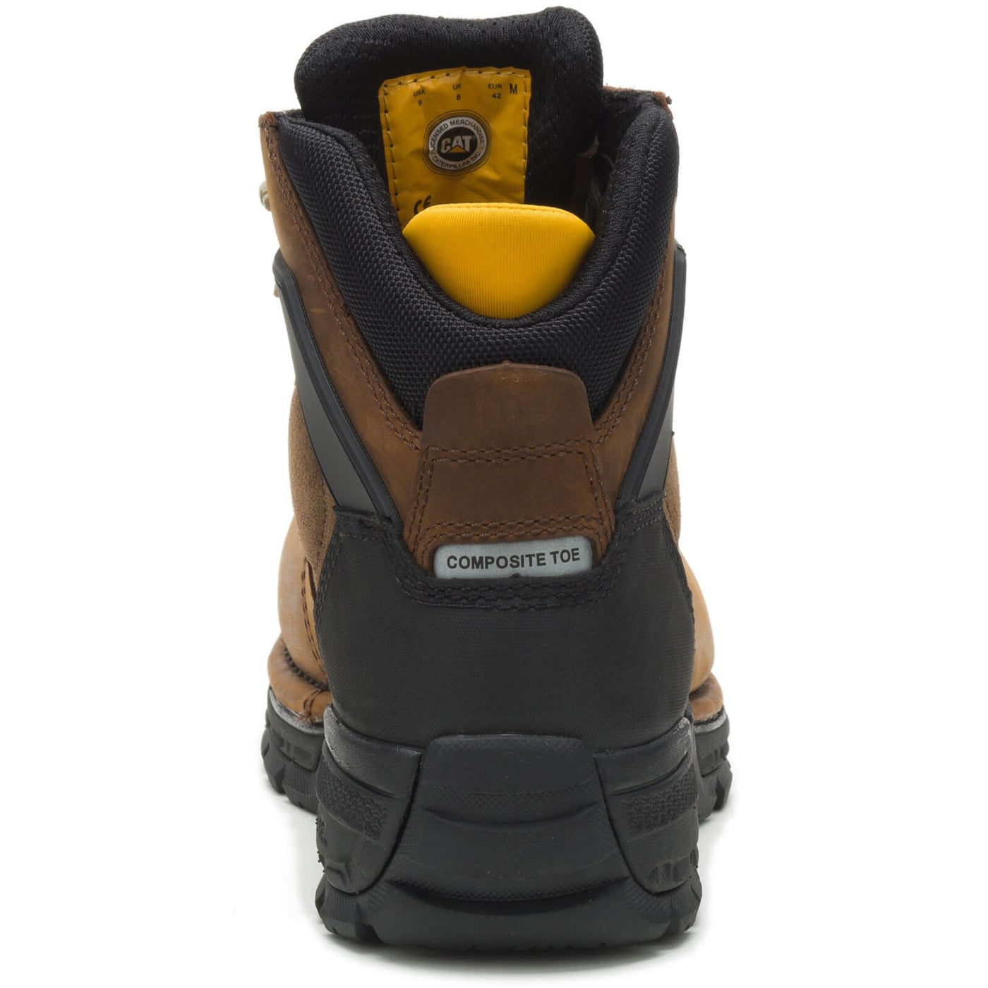 Caterpillar Excavator Safety Boots Brown 2#colour_brown