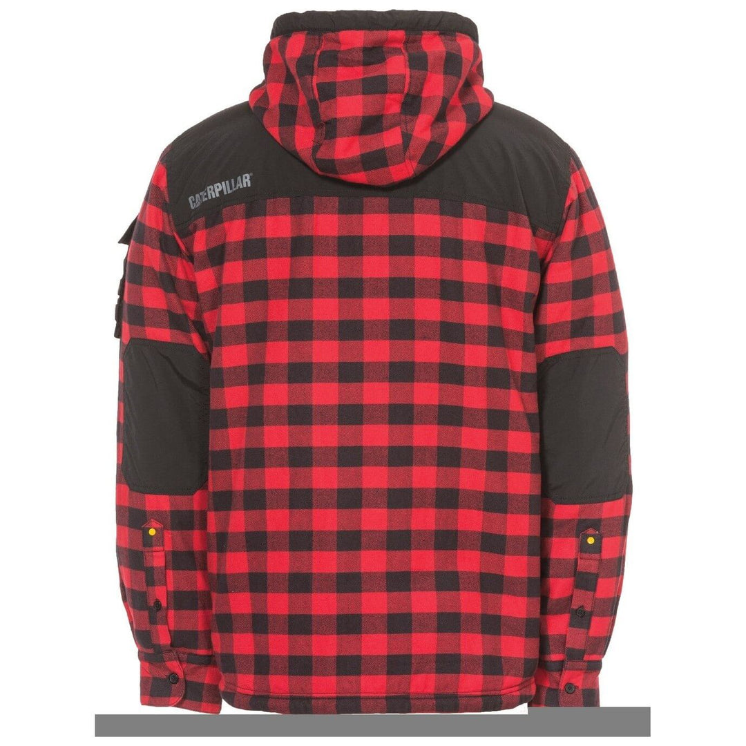 Caterpillar Fleece-lined Sequoia Jacket-Red-2