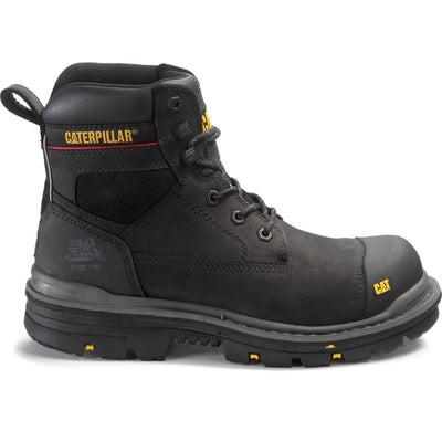 Caterpillar Gravel 6 Inch Safety Boots Black 5#colour_black