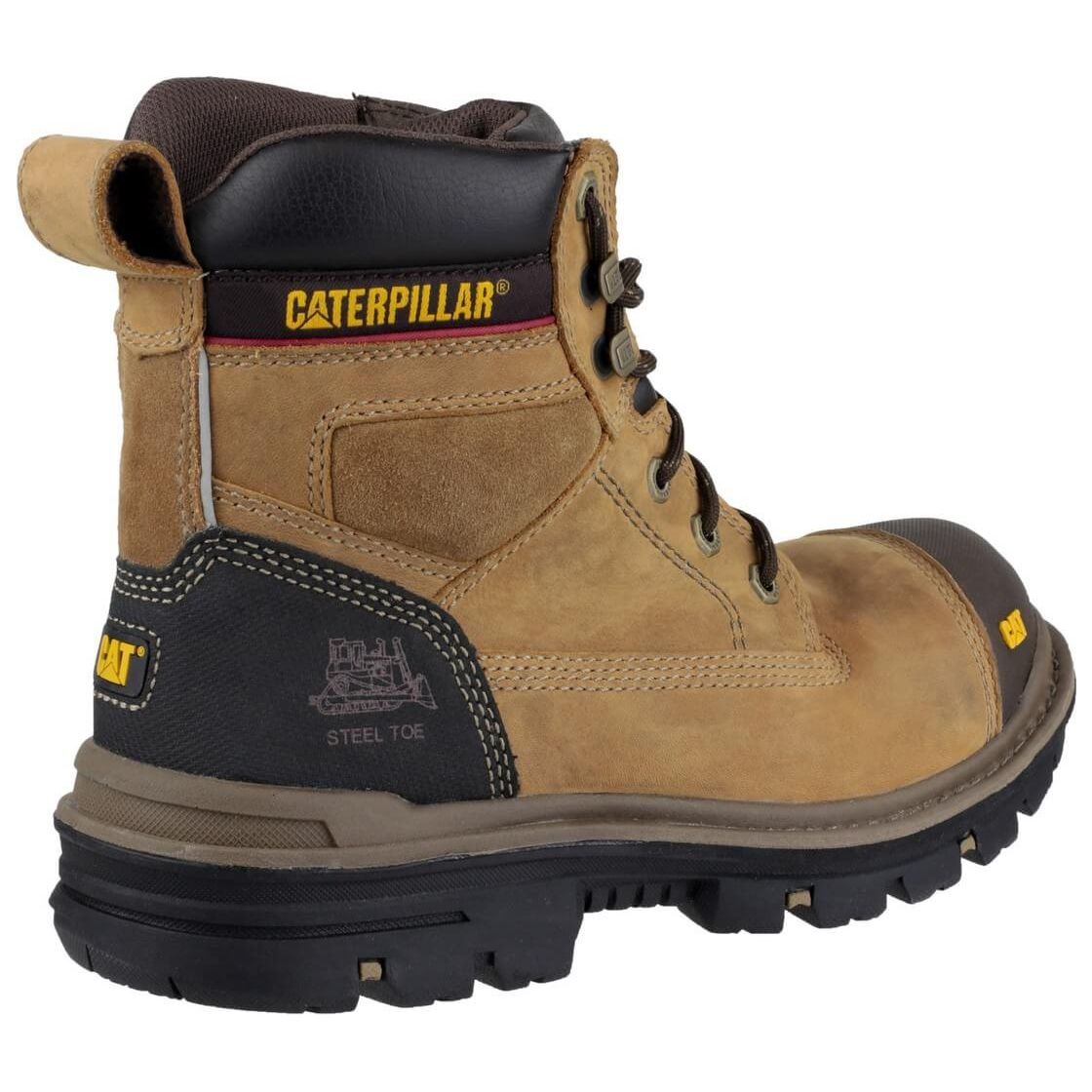 Caterpillar Gravel 6" Safety Boots-Beige-2
