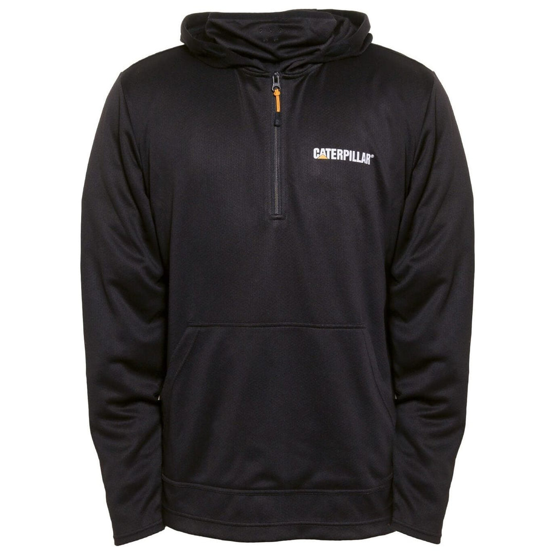 Caterpillar Guardian Quarter-Zip Hoodie-Black-2