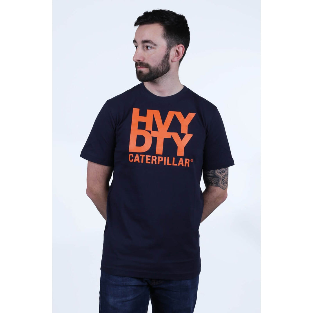 Caterpillar Heavy Duty Tee Shirt eclipse-navy-blue 1#colour_eclipse-navy-blue