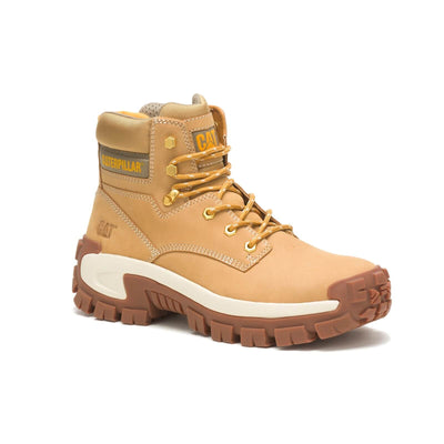 Caterpillar Invader Hiker Safety Boots Honey 1#colour_honey-light-brown-yellow