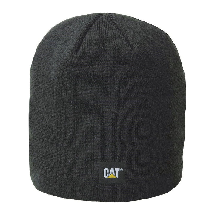 Caterpillar Logo Knit Cap-Black-Main