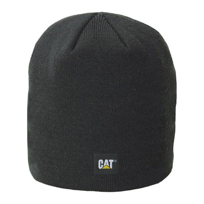 Caterpillar Logo Knit Cap-Black-Main