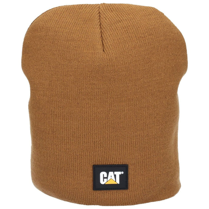 Caterpillar Logo Knit Cap-Bronze-Main