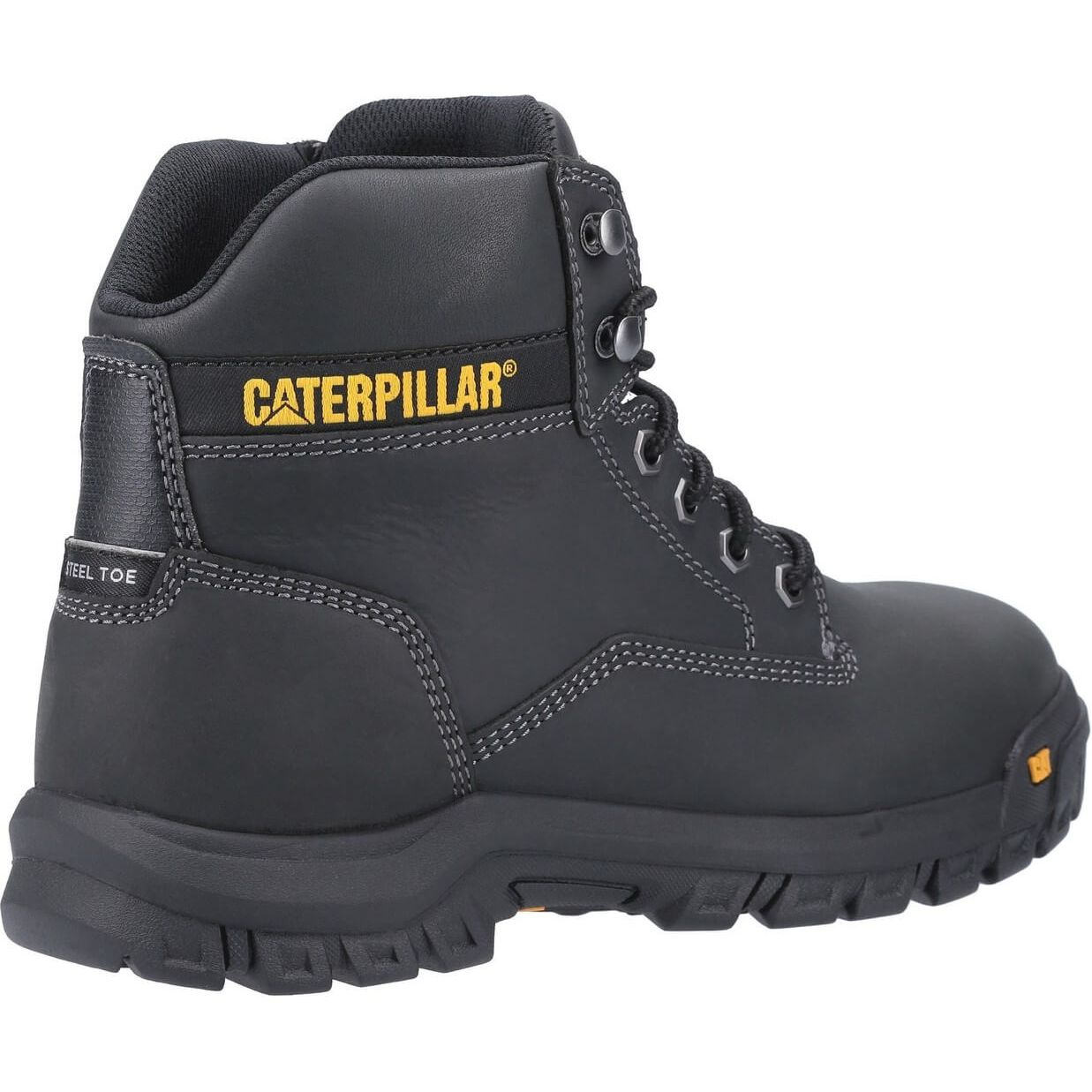Caterpillar Median S3 Work Safety Boots-Black-2