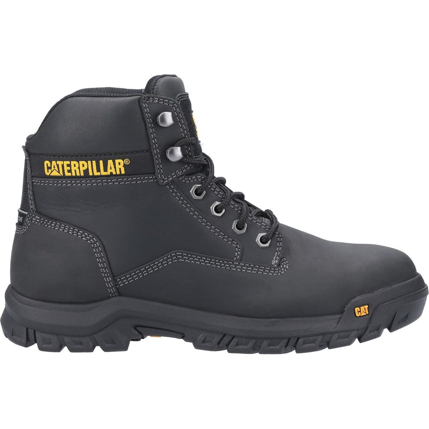 Caterpillar Median S3 Work Safety Boots-Black-4
