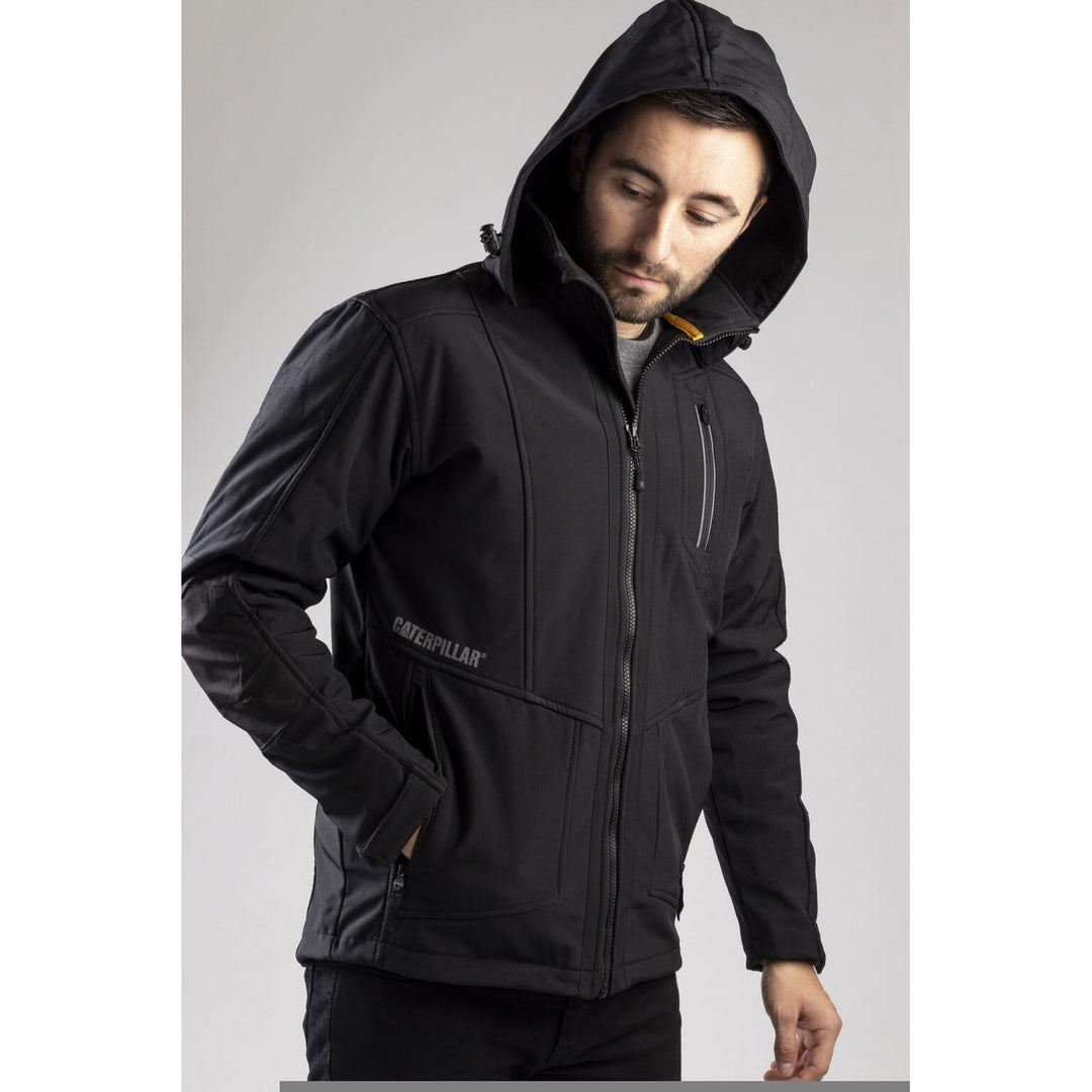 Caterpillar Mercury Softshell Jacket-Black-6