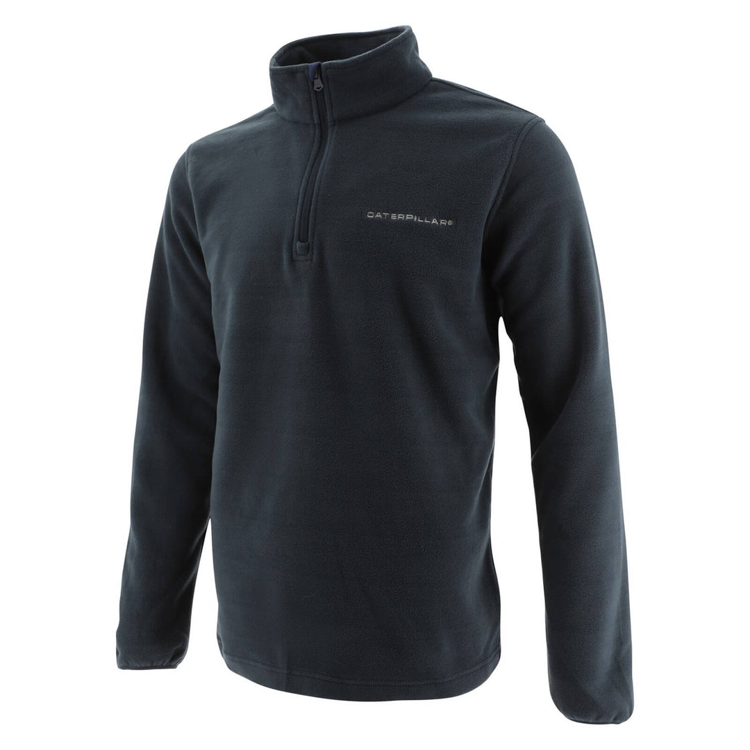 Caterpillar Microfleece Quarter Zip Eclipse 1#colour_eclipse-navy-blue