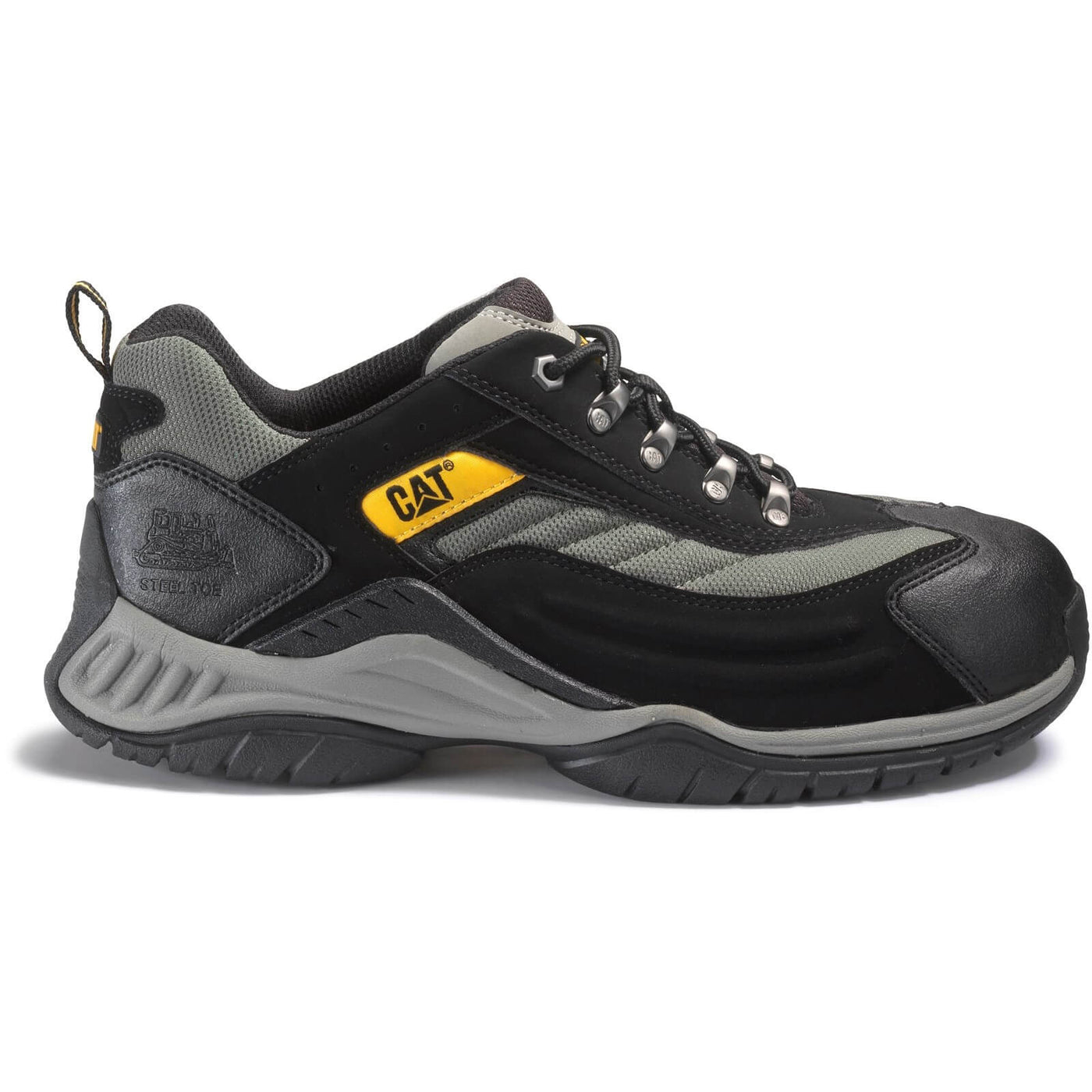 Caterpillar Moor Safety Trainers Black 5#colour_black