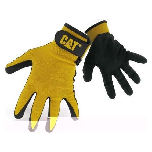 Caterpillar Nitrile Coated Gloves-Black-Main