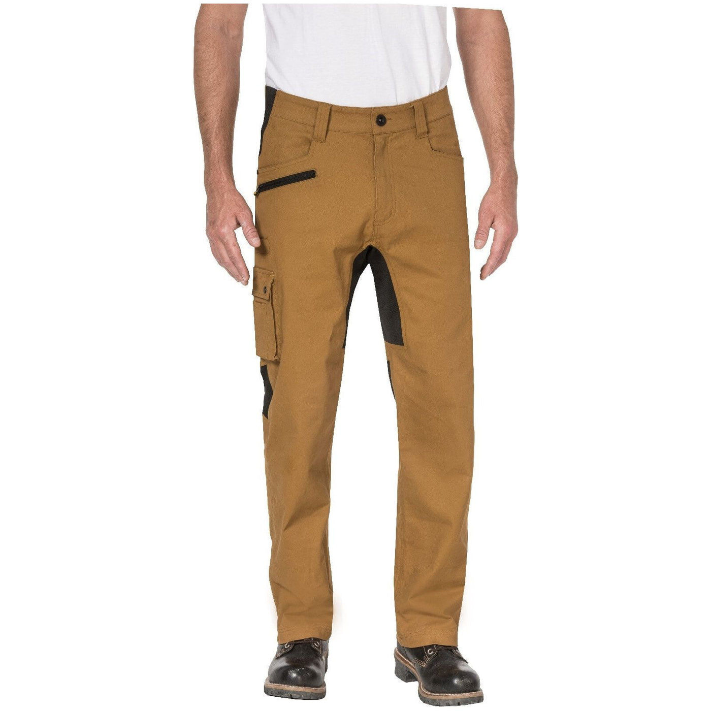 Caterpillar Cargo Trousers Mens Work Pants Essentials Knee Pocket Durable  CAT  eBay