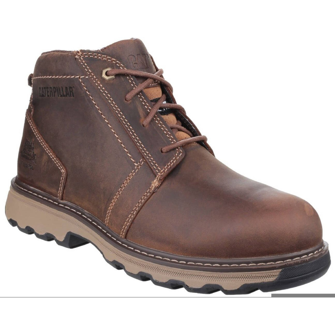 Caterpillar Parker Safety Work Boots-Dark Beige-Main