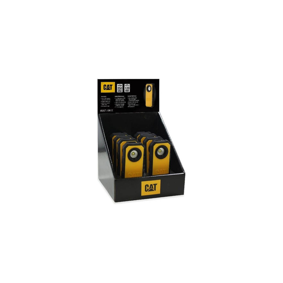 Caterpillar Pocket Spot Light 250LM 8-Pieces -Yellow-Black-Main