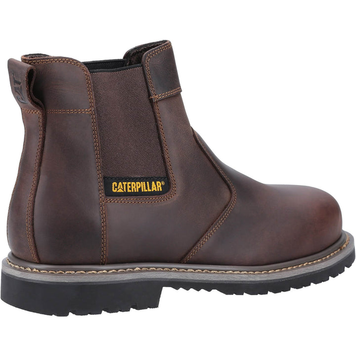 Caterpillar Powerplant Dealer Safety Boots Brown 2#colour_brown