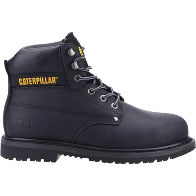 Caterpillar Powerplant S3 GYW Safety Boots Black 4#colour_black