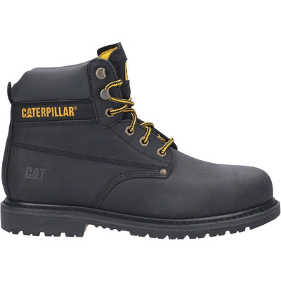 Caterpillar Powerplant Welted Safety Boots-Black-4