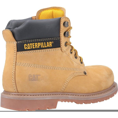 Caterpillar Powerplant Welted Safety Boots-Honey-2