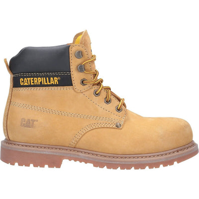 Caterpillar Powerplant Welted Safety Boots-Honey-4