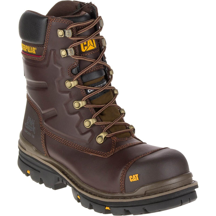 Caterpillar Premier Boots Brown 1#colour_brown