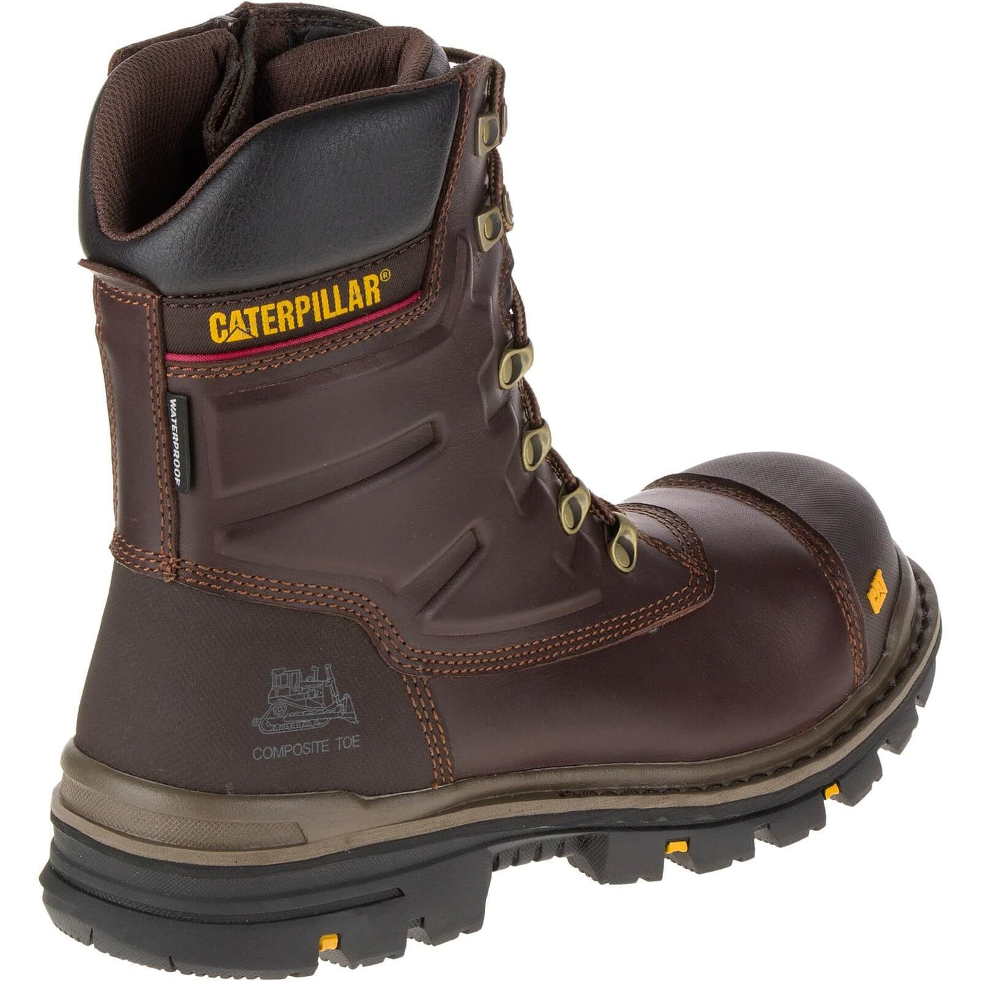 Caterpillar Premier Boots Brown 2#colour_brown