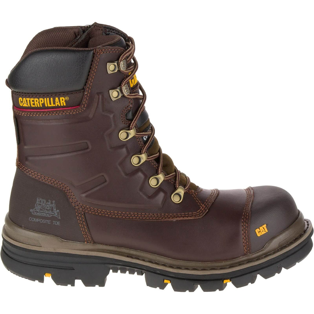 Caterpillar Premier Boots Brown 4#colour_brown