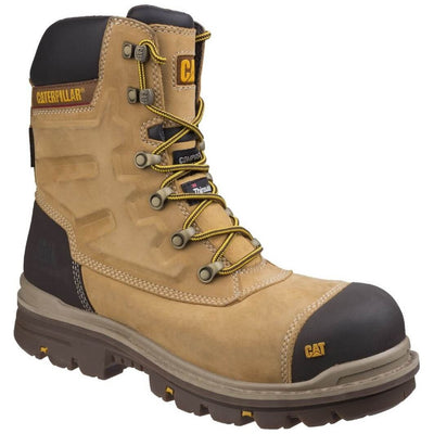 Caterpillar Premier Safety Work Boots-Honey-Main