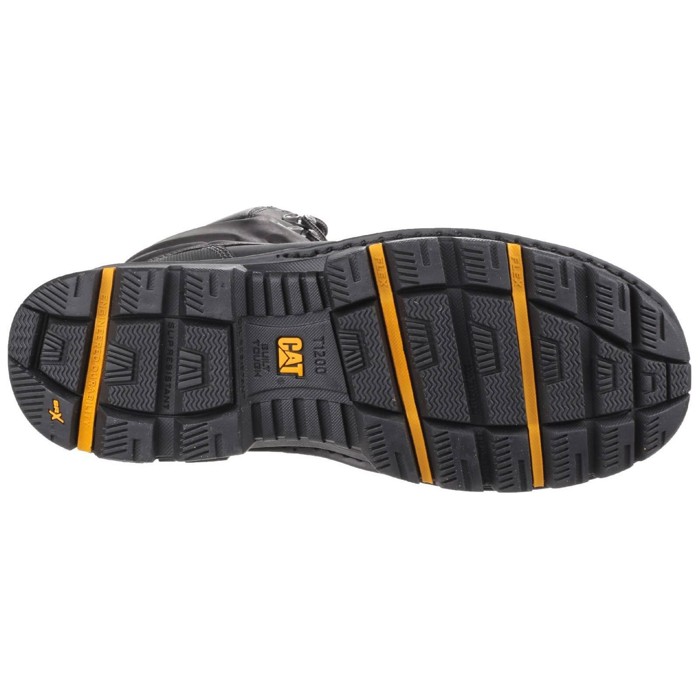 Caterpillar Premier Waterproof Safety Boots-Black-4
