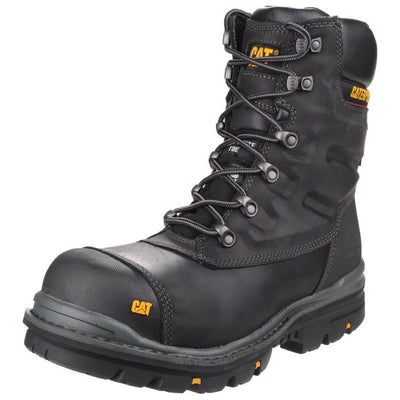 Caterpillar Premier Waterproof Safety Boots-Black-6