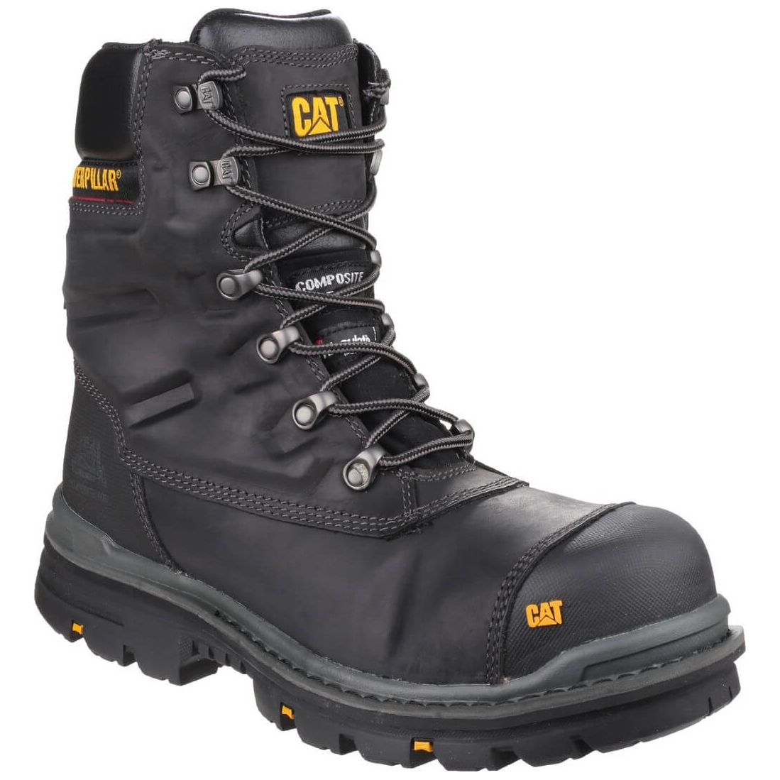 Caterpillar Premier Waterproof Safety Boots - Mens - Sale