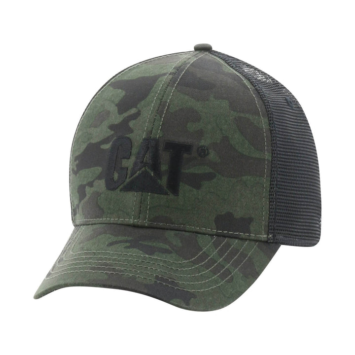 Caterpillar Raised Logo Cap Night Camo 1#colour_night-camo-print