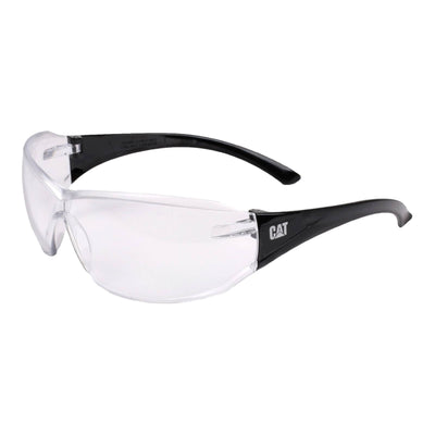 Caterpillar Shield Safety Glasses-Clear Black-Main