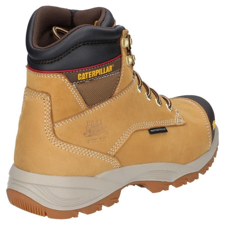 Caterpillar Spiro Waterproof Safety Boots-Honey Reset-2