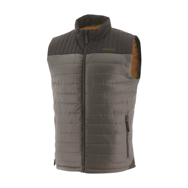 Caterpillar Squall Vest Body Warmer Dark Shadow 1#colour_dark-shadow