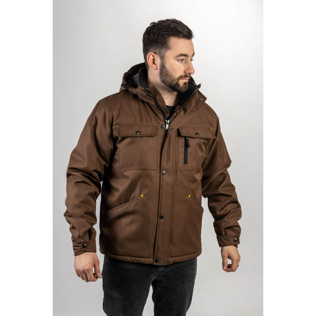 Caterpillar Stealth Insulated Workwear Jacket Buffalo 1#colour_buffalo