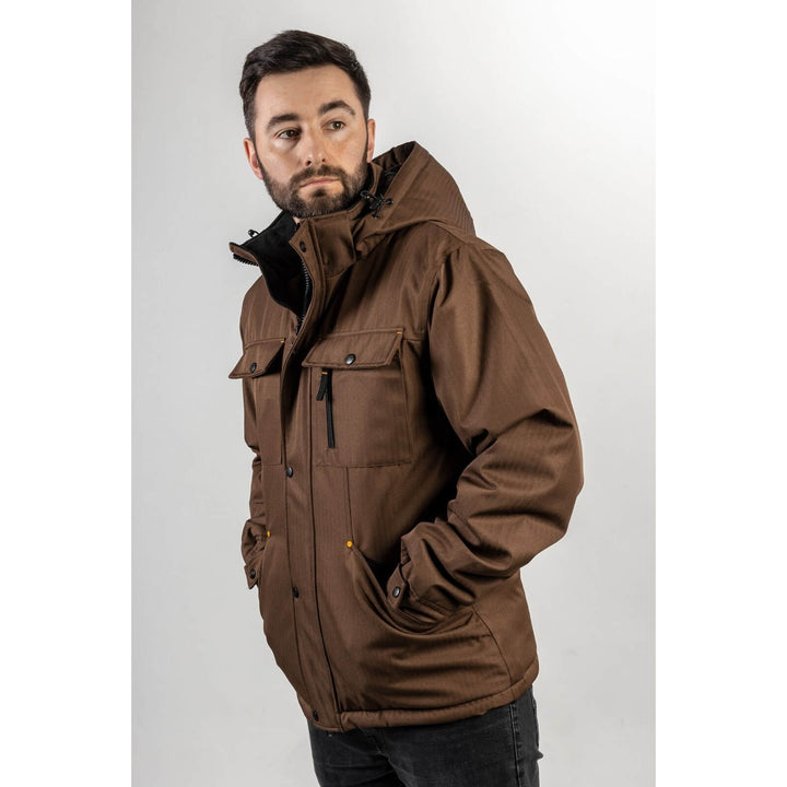 Caterpillar Stealth Insulated Workwear Jacket Buffalo 2#colour_buffalo