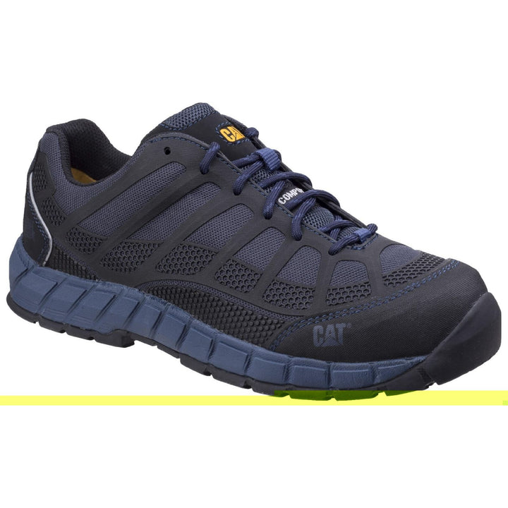 Caterpillar Streamline Safety Trainers-Blue Nite-Main