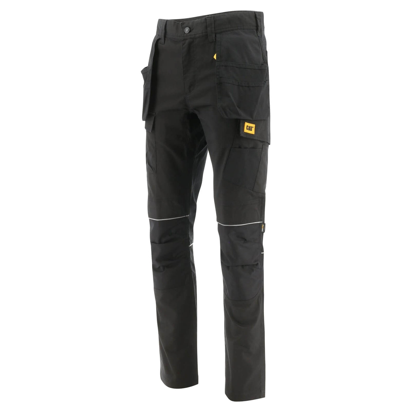 Caterpillar Stretch Pocket Trousers BLACK-BLACK 1#colour_black