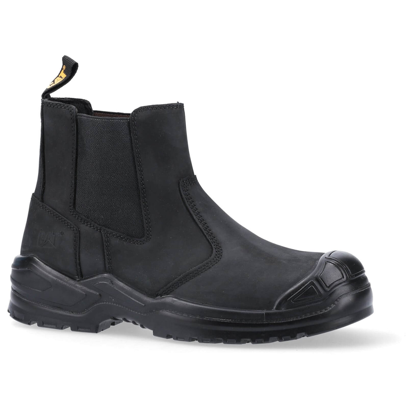 Caterpillar Striver Bump Dealer Boots Black 1#colour_black