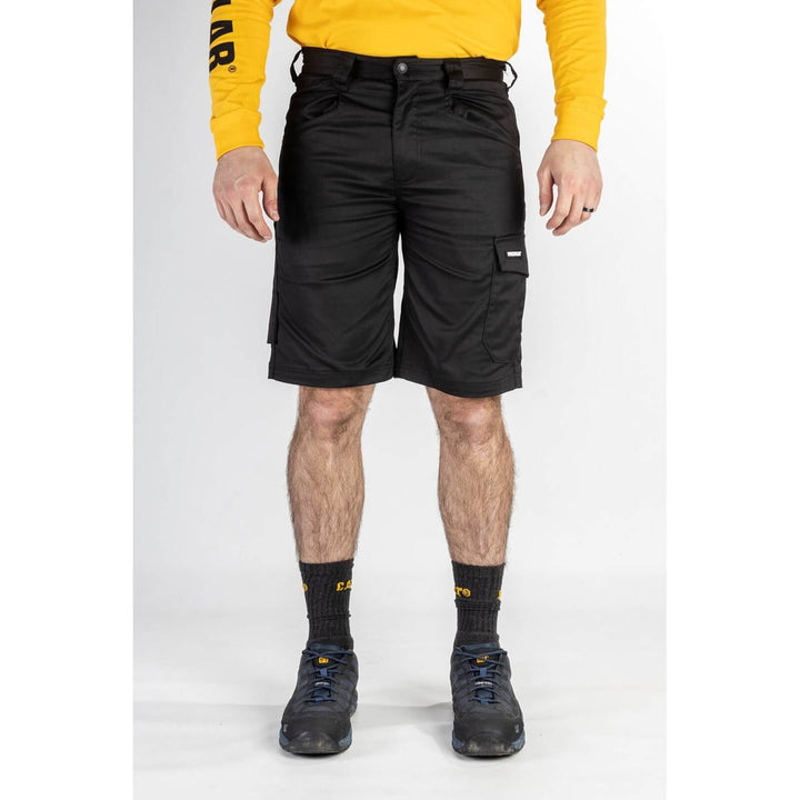 Caterpillar Tracker Shorts Black 1#colour_black