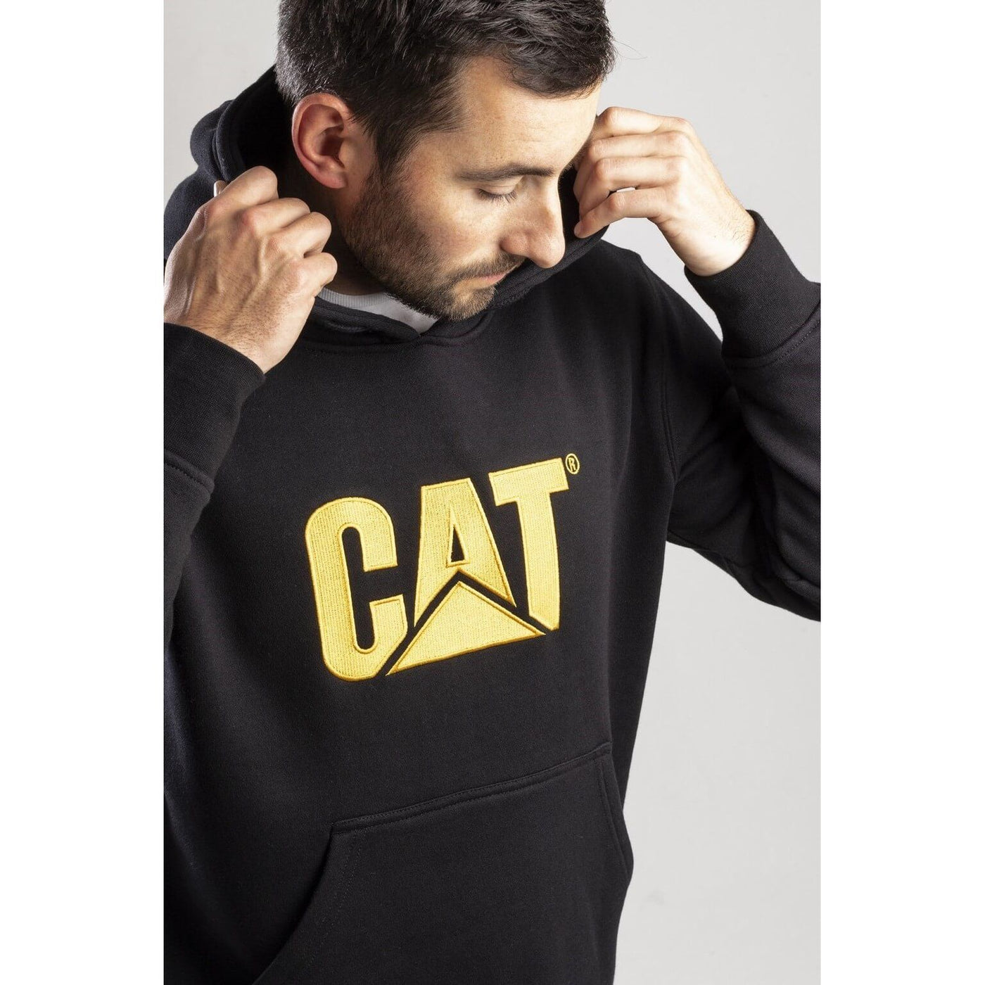 Caterpillar Trademark Logo Sweater-Black-6