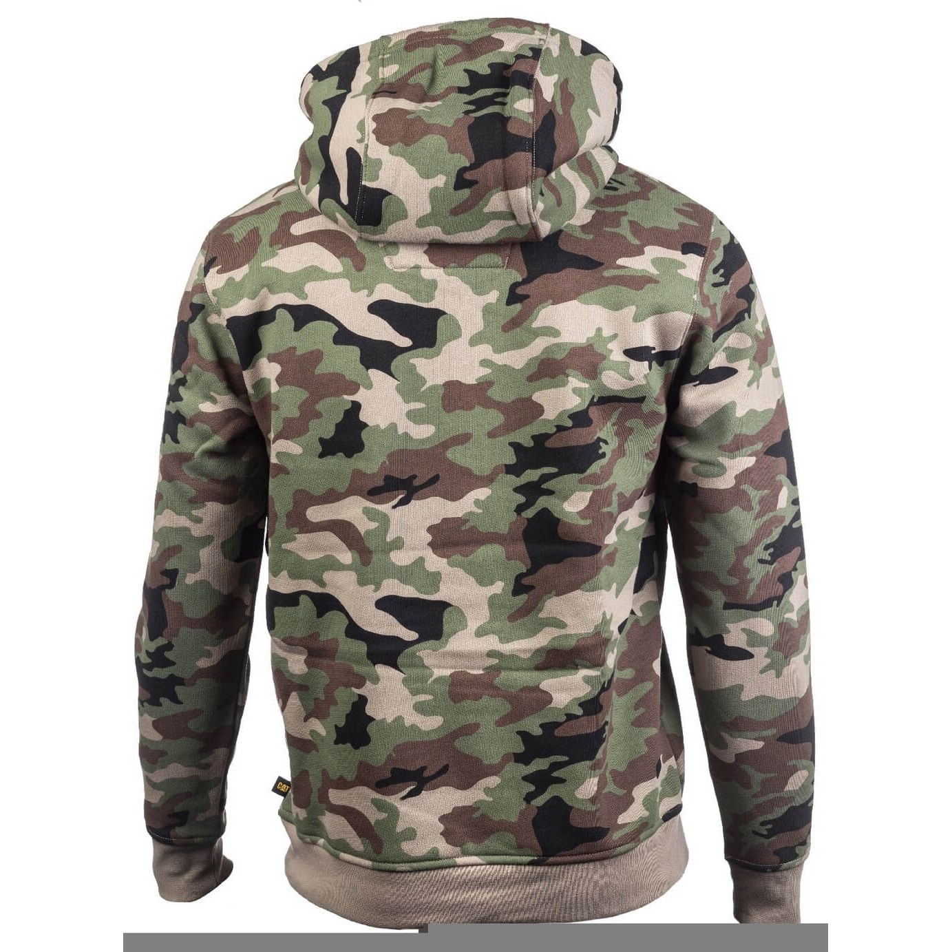 Caterpillar Trademark Logo Sweater-Woodland Camo-4