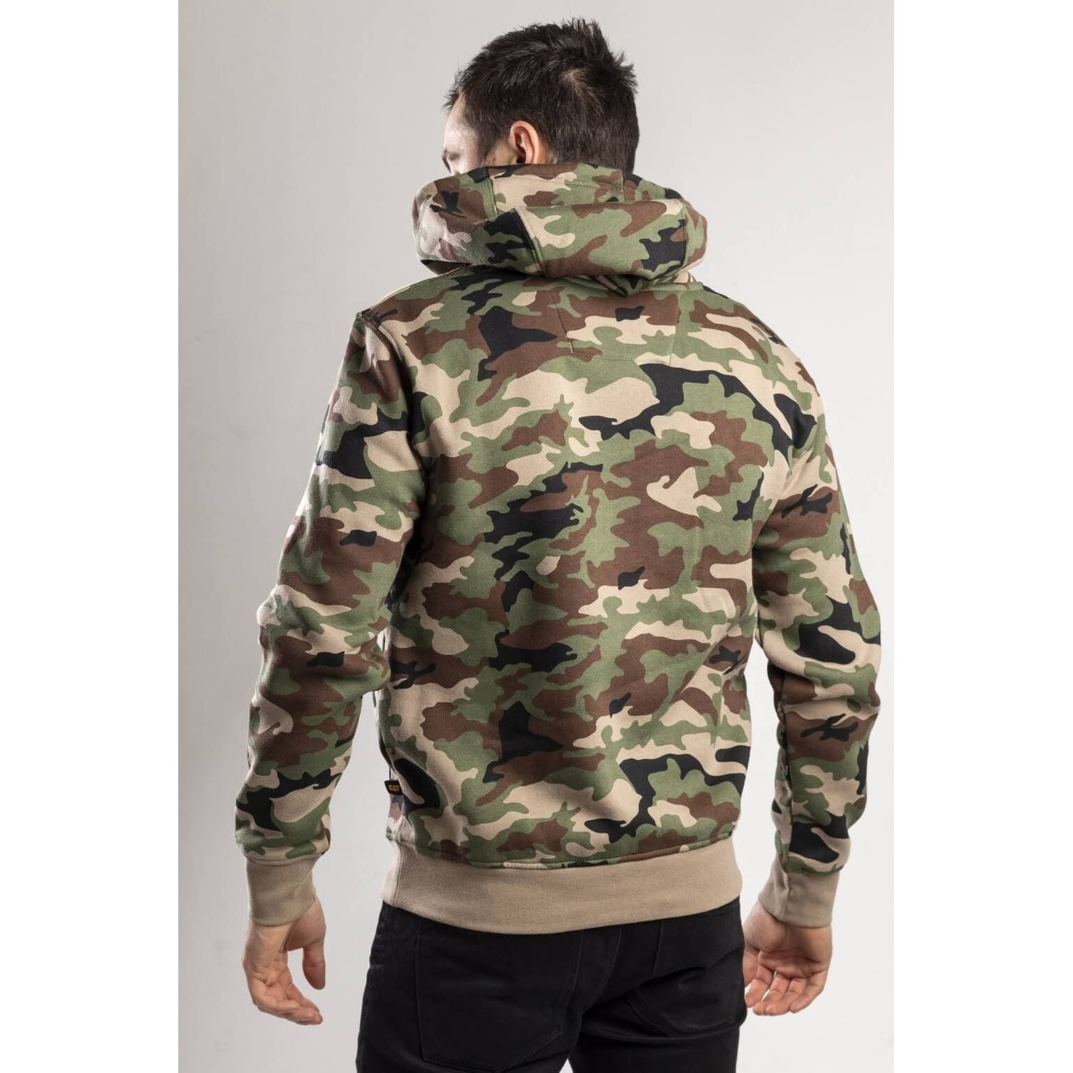 Caterpillar Trademark Logo Sweater-Woodland Camo-7