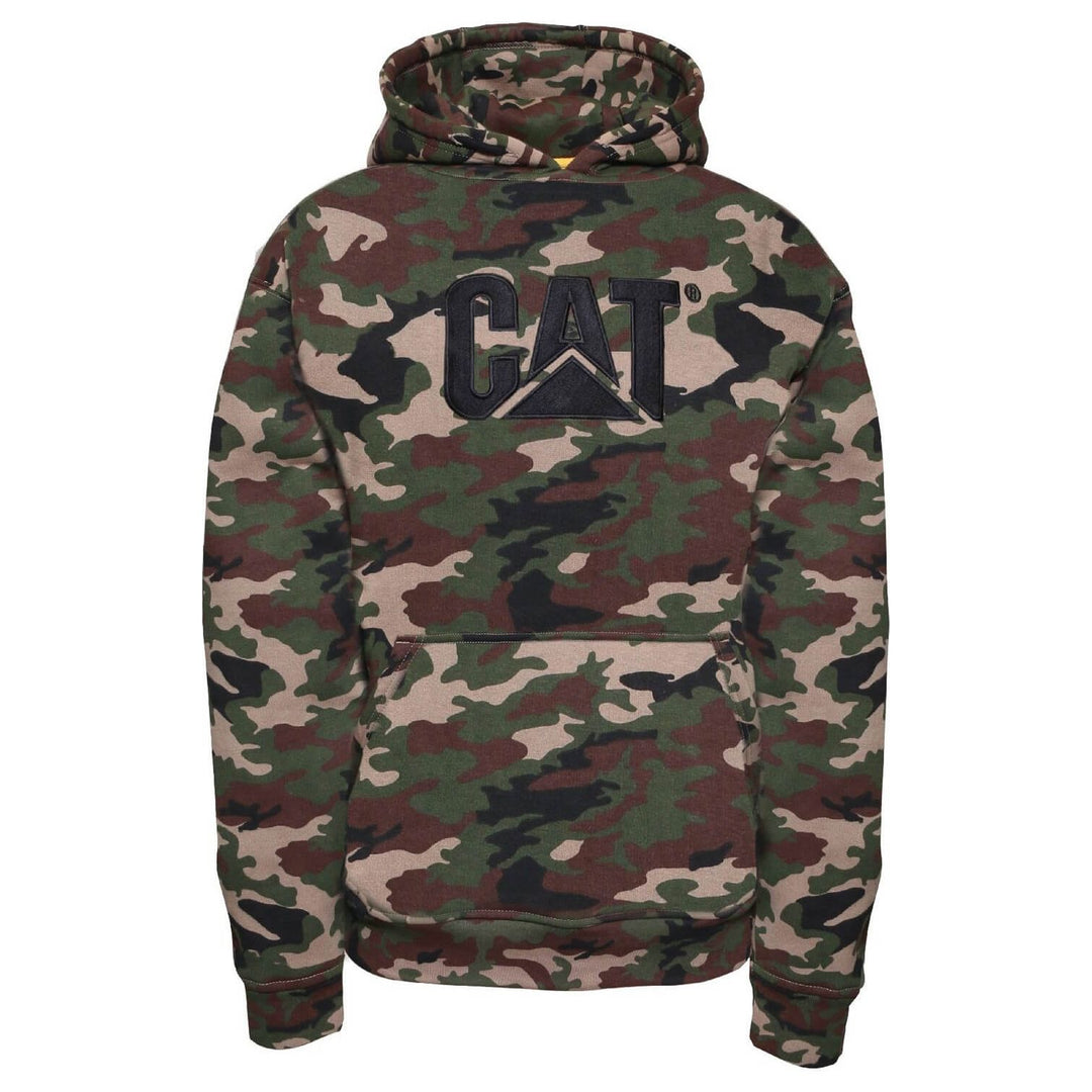 Caterpillar Trademark Logo Sweater-Woodland Camo-Main